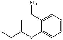 (2-SEC-ブトキシベンジル)アミン 化学構造式