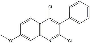 2,4-dichloro-3-phenylquinolin-7-yl methyl ether|