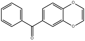 1,4-benzodioxin-6-yl(phenyl)methanone 化学構造式