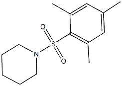 1-(mesitylsulfonyl)piperidine,113674-76-3,结构式