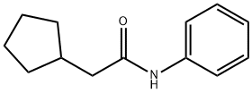 2-cyclopentyl-N-phenylacetamide,1138-73-4,结构式
