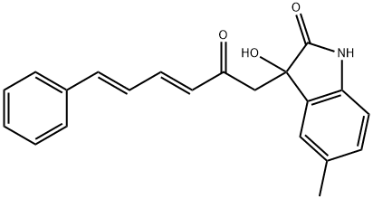 1164491-44-4 3-hydroxy-5-methyl-3-(2-oxo-6-phenyl-3,5-hexadienyl)-1,3-dihydro-2H-indol-2-one