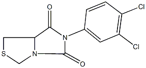 6-(3,4-dichlorophenyl)-1H-imidazo[1,5-c][1,3]thiazole-5,7(6H,7aH)-dione,120222-08-4,结构式