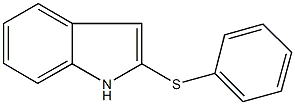 1H-indol-2-yl phenyl sulfide Structure
