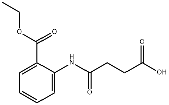 4-[2-(ethoxycarbonyl)anilino]-4-oxobutanoic acid Structure