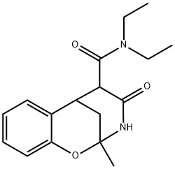 N,N-diethyl-9-methyl-11-oxo-8-oxa-10-azatricyclo[7.3.1.0~2,7~]trideca-2,4,6-triene-12-carboxamide Structure