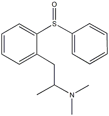 127876-72-6 N,N-dimethyl-N-{1-methyl-2-[2-(phenylsulfinyl)phenyl]ethyl}amine