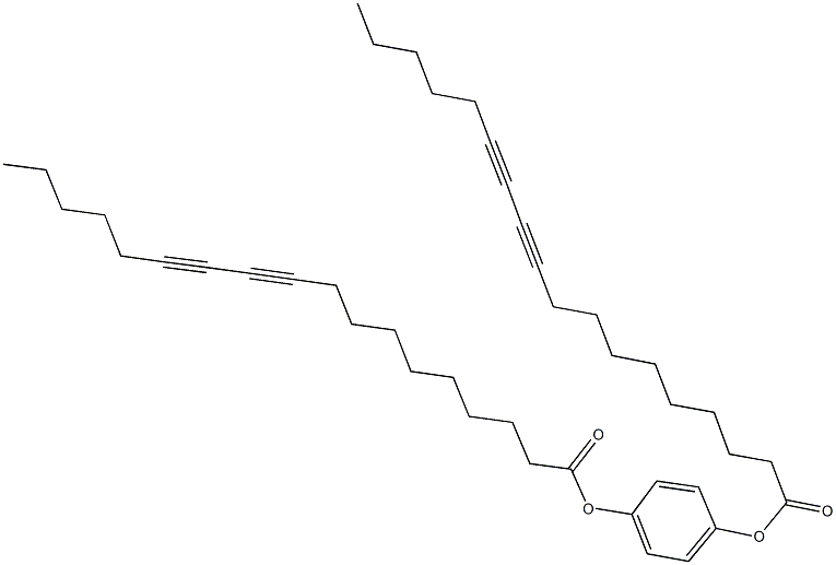 4-(10,12-octadecadiynoyloxy)phenyl 10,12-octadecadiynoate Structure
