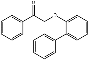 2-([1,1'-biphenyl]-2-yloxy)-1-phenylethanone,129691-39-0,结构式