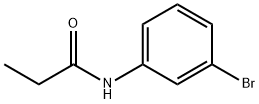 N-(3-bromophenyl)propanamide Structure