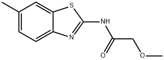2-methoxy-N-(6-methyl-1,3-benzothiazol-2-yl)acetamide