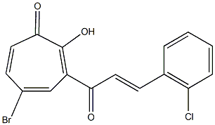 1331961-69-3 5-bromo-3-[3-(2-chlorophenyl)acryloyl]-2-hydroxy-2,4,6-cycloheptatrien-1-one