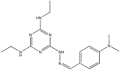 134832-90-9 4-(dimethylamino)benzaldehyde [4,6-bis(ethylamino)-1,3,5-triazin-2-yl]hydrazone