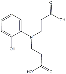 3-[(2-carboxyethyl)-2-hydroxyanilino]propanoic acid|