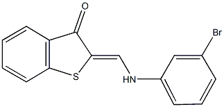 1388003-15-3 2-[(3-bromoanilino)methylene]-1-benzothiophen-3(2H)-one