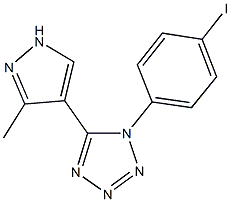 139094-17-0 1-(4-iodophenyl)-5-(3-methyl-1H-pyrazol-4-yl)-1H-tetraazole