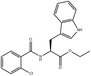 1397000-86-0 ethyl 2-[(2-chlorobenzoyl)amino]-3-(1H-indol-3-yl)propanoate