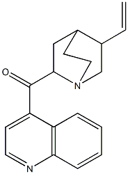 4-quinolinyl(5-vinyl-1-azabicyclo[2.2.2]oct-2-yl)methanone Structure