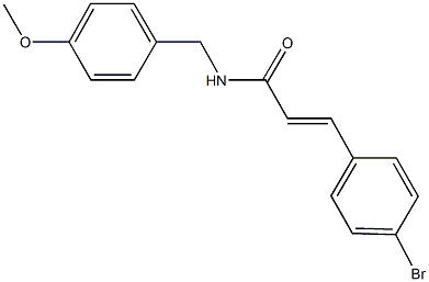 1426293-89-1 3-(4-bromophenyl)-N-(4-methoxybenzyl)acrylamide