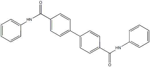 N~4~,N~4~'-diphenyl[1,1'-biphenyl]-4,4'-dicarboxamide Structure