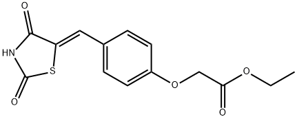 1430399-26-0 ethyl {4-[(2,4-dioxo-1,3-thiazolidin-5-ylidene)methyl]phenoxy}acetate