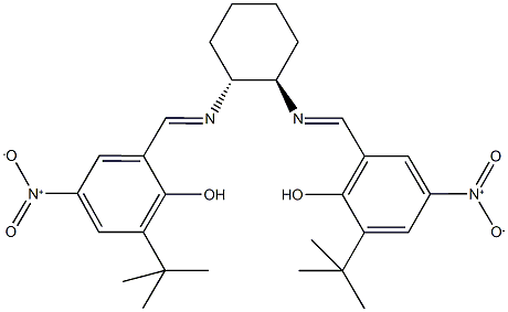 1470070-14-4 2-tert-butyl-6-({[2-({3-tert-butyl-2-hydroxy-5-nitrobenzylidene}amino)cyclohexyl]imino}methyl)-4-nitrophenol