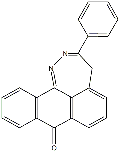 3-phenylanthra[9,1-cd][1,2]diazepin-8(4H)-one,155269-07-1,结构式