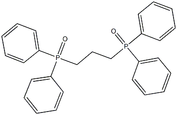 3-(diphenylphosphoryl)propyl(diphenyl)phosphine oxide Struktur