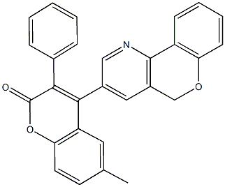 178808-95-2 4-(5H-chromeno[4,3-b]pyridin-3-yl)-6-methyl-3-phenyl-2H-chromen-2-one