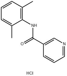 N-(2,6-dimethylphenyl)nicotinamide 化学構造式