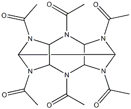 2,4,6,8,10,12-hexaacetyl-2,4,6,8,10,12-hexaazatetracyclo[5.5.0.0~3,11~.0~5,9~]dodecane|