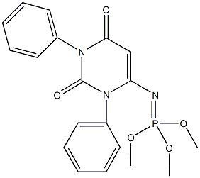 183728-67-8 trimethyl 2,6-dioxo-1,3-diphenyl-1,2,3,6-tetrahydro-4-pyrimidinylimidophosphate