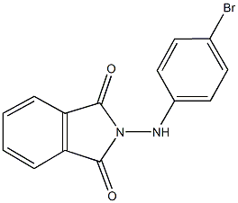 2-(4-bromoanilino)-1H-isoindole-1,3(2H)-dione Structure