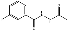 N'-acetyl-3-iodobenzohydrazide Struktur