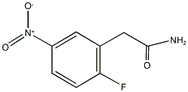 2-{2-fluoro-5-nitrophenyl}acetamide Structure