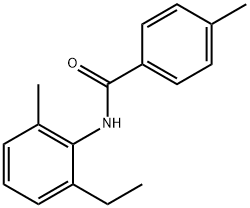 N-(2-ethyl-6-methylphenyl)-4-methylbenzamide Structure