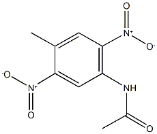 N-(4-methyl-2,5-dinitrophenyl)acetamide Structure
