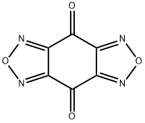 4H,8H-[1,2,5]oxadiazolo[3,4-f][2,1,3]benzoxadiazole-4,8-dione 结构式