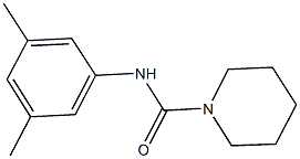N-(3,5-dimethylphenyl)-1-piperidinecarboxamide Structure