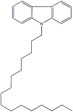 9-hexadecyl-9H-carbazole 结构式