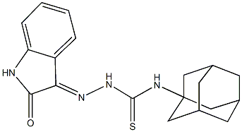 1H-indole-2,3-dione 3-[N-(1-adamantyl)thiosemicarbazone]|