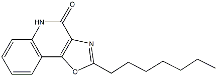 2-heptyl[1,3]oxazolo[4,5-c]quinolin-4(5H)-one|