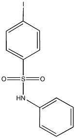 4-iodo-N-phenylbenzenesulfonamide Struktur