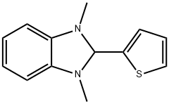 1,3-dimethyl-2-(2-thienyl)-2,3-dihydro-1H-benzimidazole Struktur