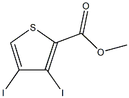 methyl 3,4-diiodothiophene-2-carboxylate Structure