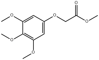 methyl (3,4,5-trimethoxyphenoxy)acetate Struktur