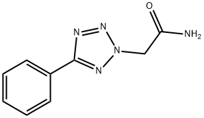 2-(5-phenyl-2H-tetraazol-2-yl)acetamide Struktur