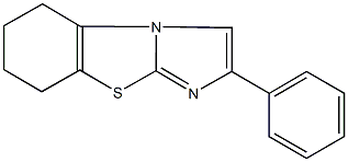2-phenyl-5,6,7,8-tetrahydroimidazo[2,1-b][1,3]benzothiazole Structure