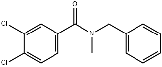 N-benzyl-3,4-dichloro-N-methylbenzamide Structure