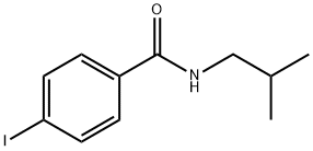 4-iodo-N-isobutylbenzamide,281668-96-0,结构式